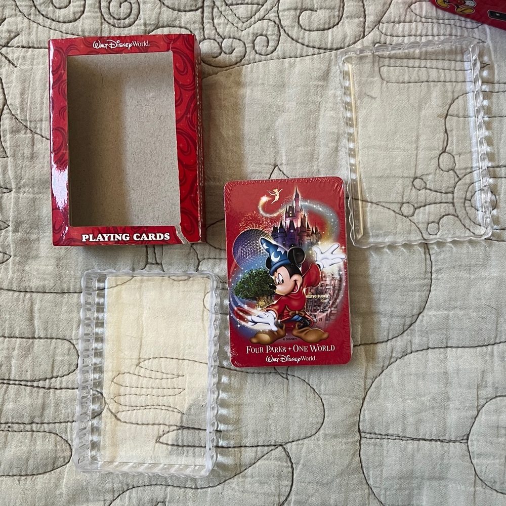 Disney game lot Dominos and playing cards Mickey Mouse - Picture 6 of 7